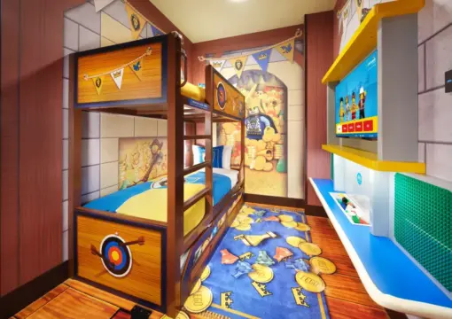 乐高®城堡标准家庭房