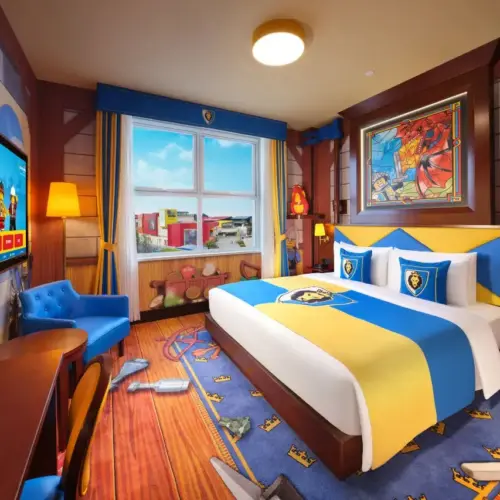 乐高®城堡标准家庭房