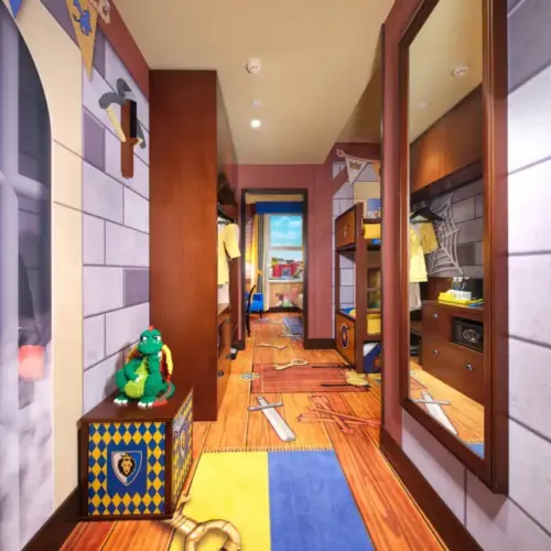 乐高®城堡标准家庭房